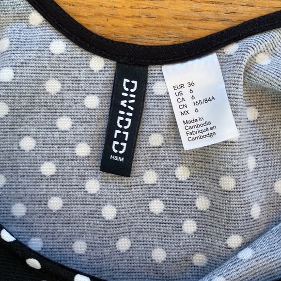 Black & White Polkadot Dress - Picture 4 of 7